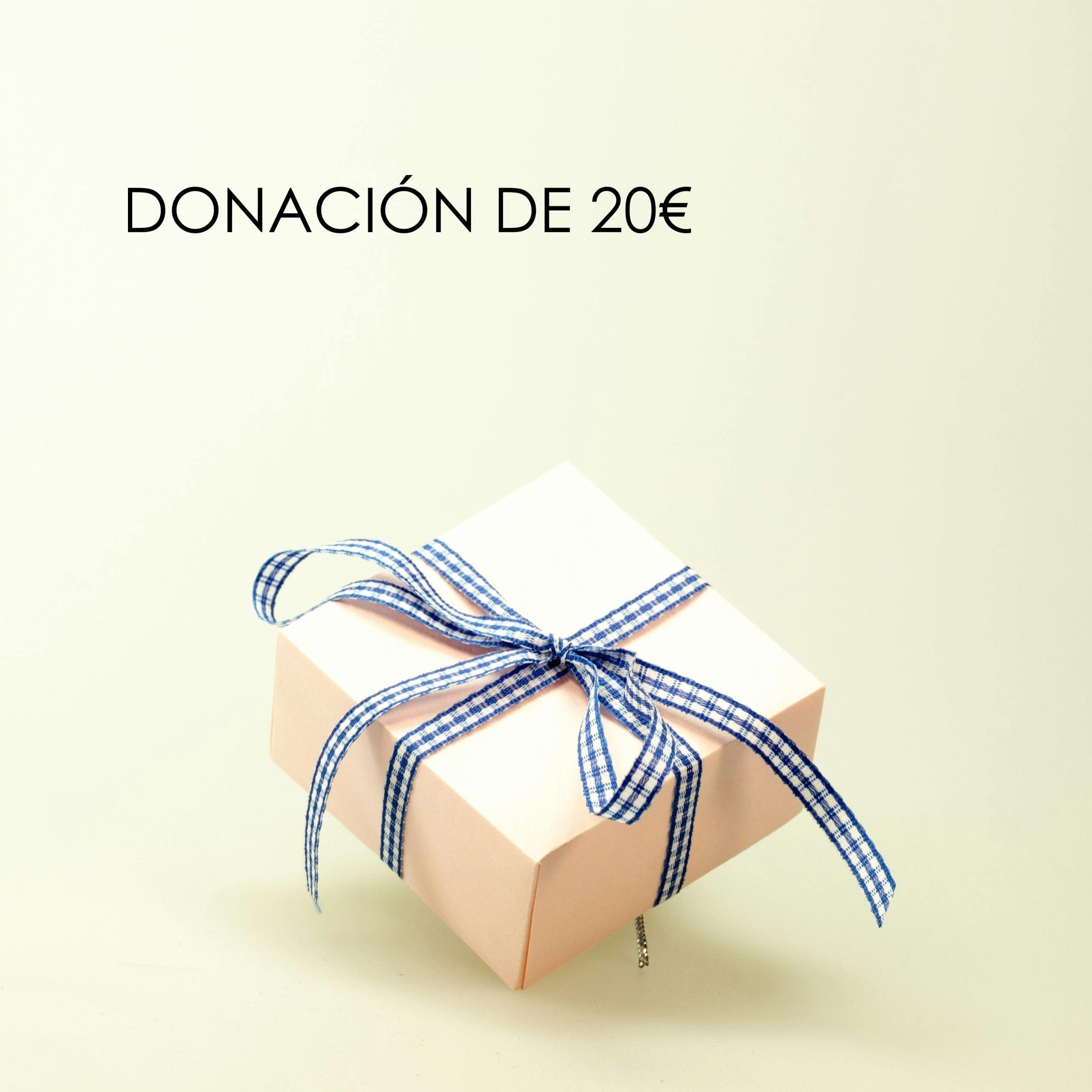Donación de 20€