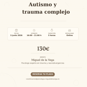 Seminario Autismo y Trauma Complejo 5 junio 2026