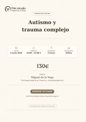 Seminario Autismo y Trauma Complejo 5 junio 2026