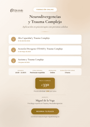 PACK 3 seminarios Neurodivergencias y Trauma Complejo