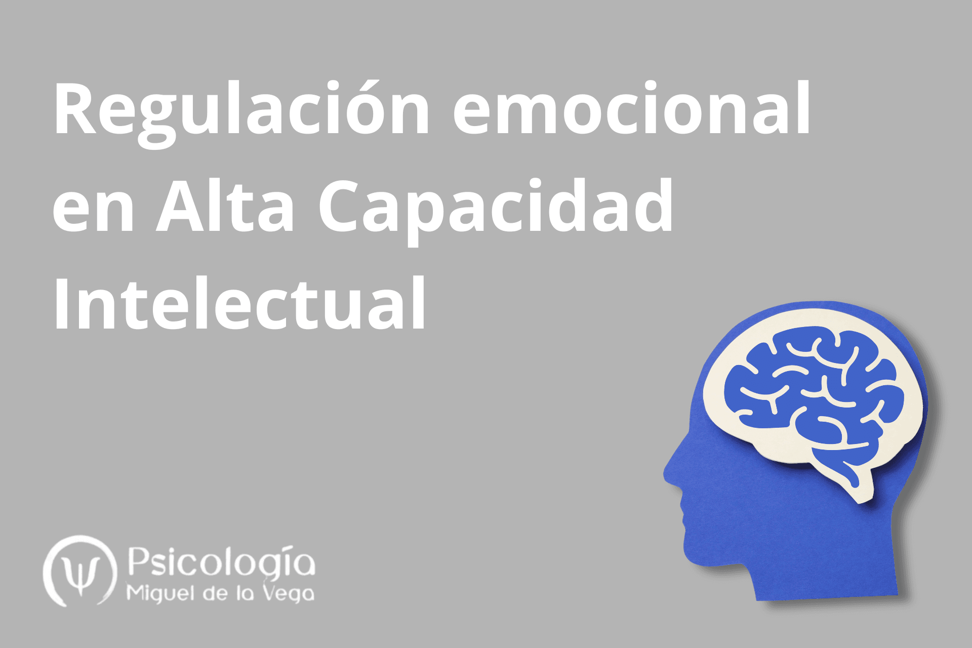 Regulación emocional en Alta Capacidad Intelectual